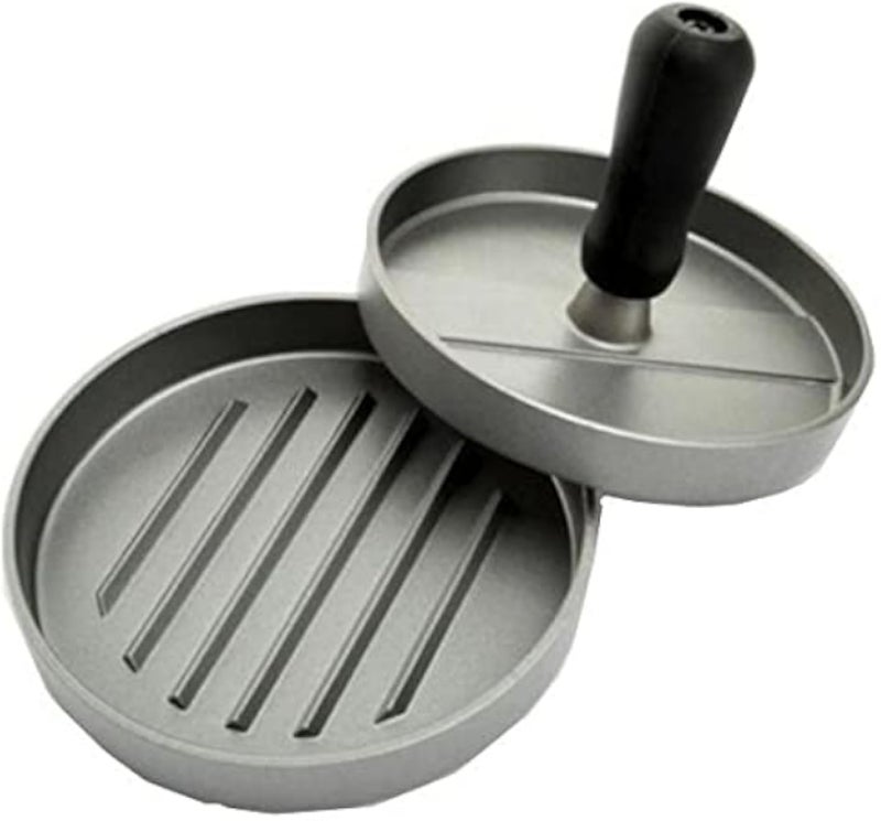 ضمان لمدة عام_صانعة فطائر الهامبرغر، مكبس برجر فردي من الألومنيوم المصبوب، مكبس لحوم، أدوات طهي للمطبخ وتناول الطعام 11986